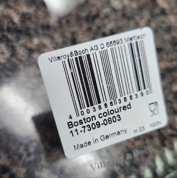 NWT - Villeroy and Boch Boston Coloured Green Plate - Picture 4 of 5